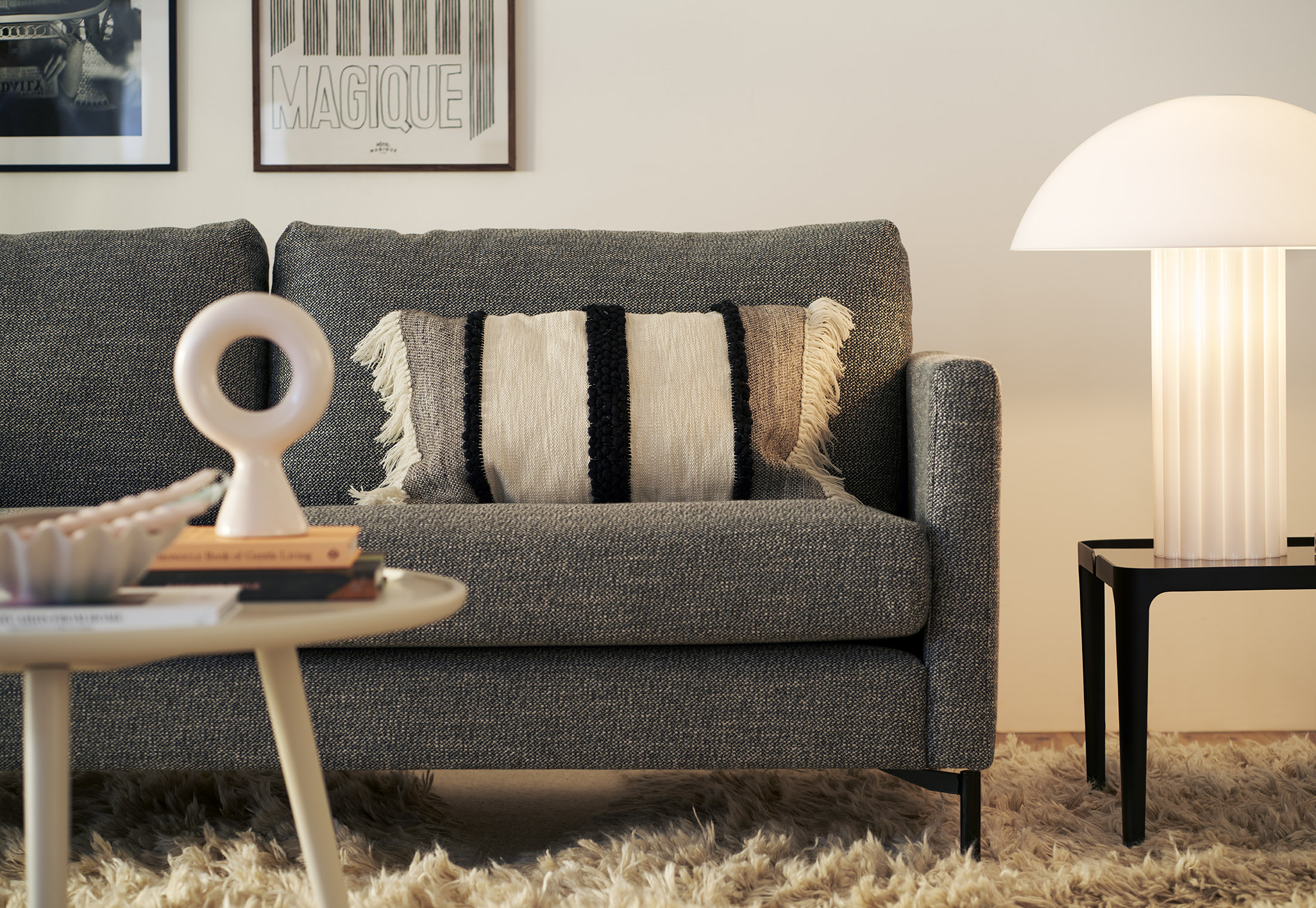 Salon avec canapé — guide KanapM, magasin canapé Pornic (44)