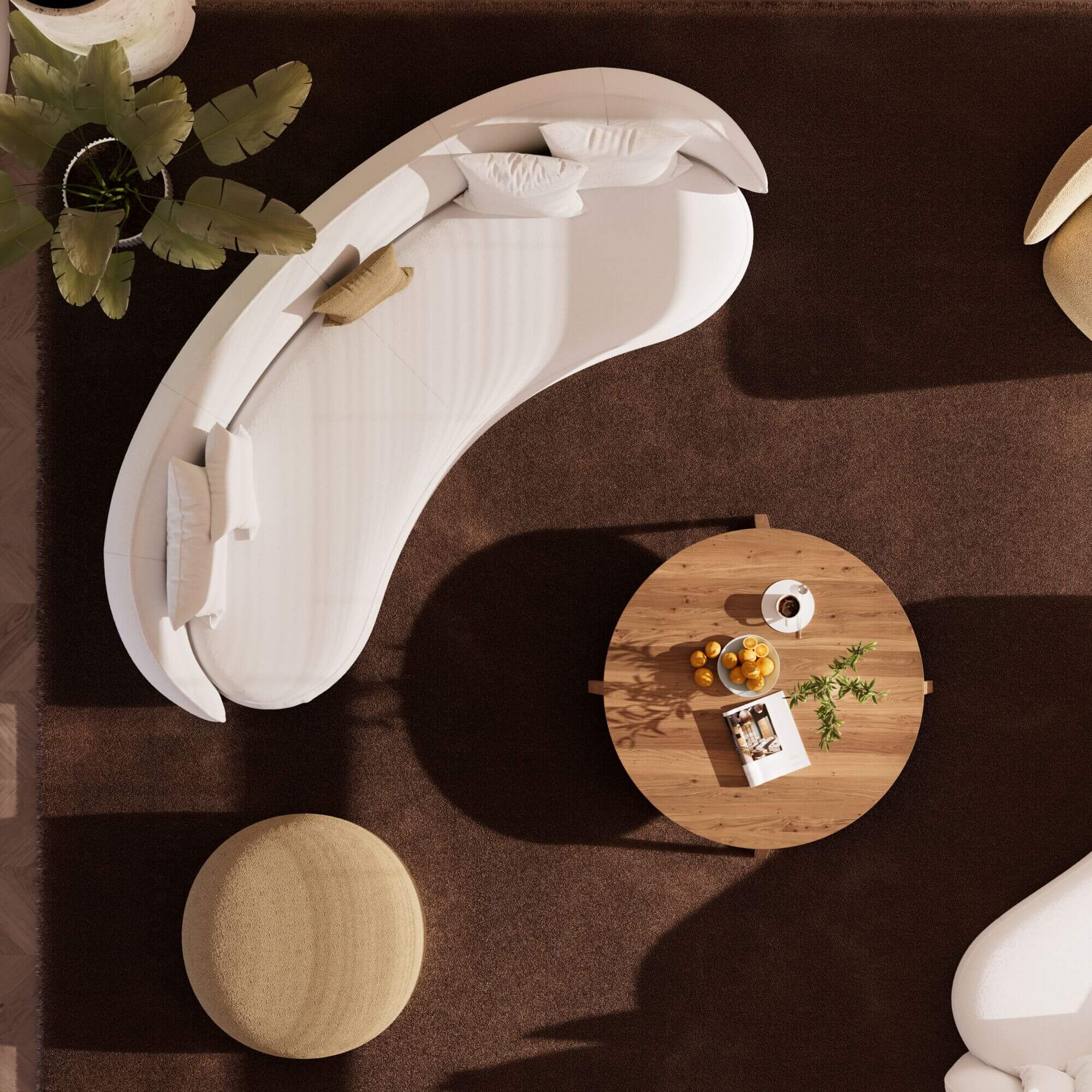 Canapé salon contemporain — KanapM Pornic